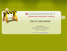 Tablet Screenshot of idromarket.com